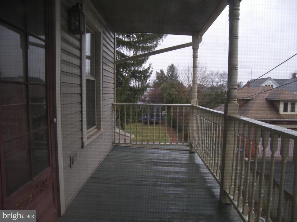 153 South Spruce Street Lititz, PA 17543 - Photo 23 of 32 a view of balcony with wooden floor