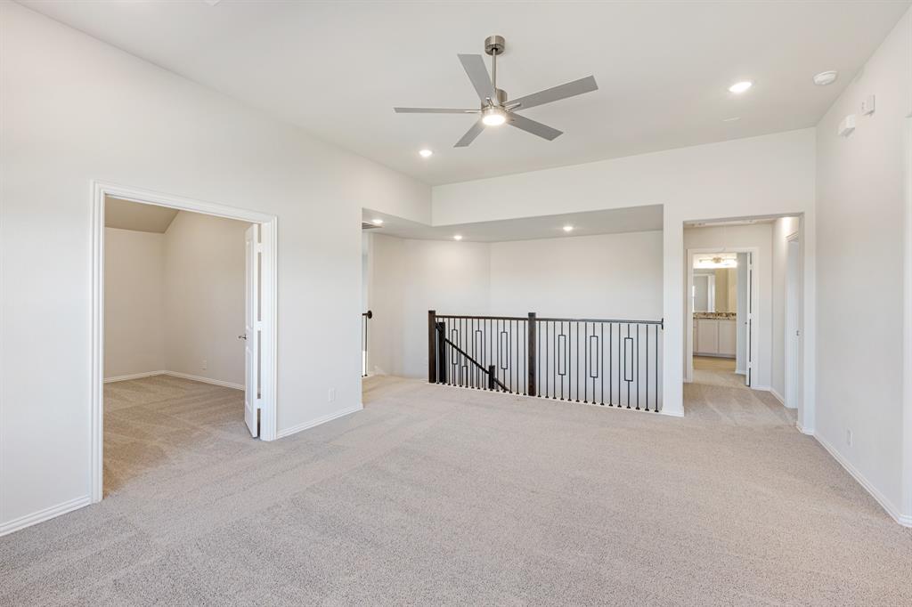 7316 Iris Road Aubrey, TX 76227 - Photo 27 of 40 wooden floor in an empty room