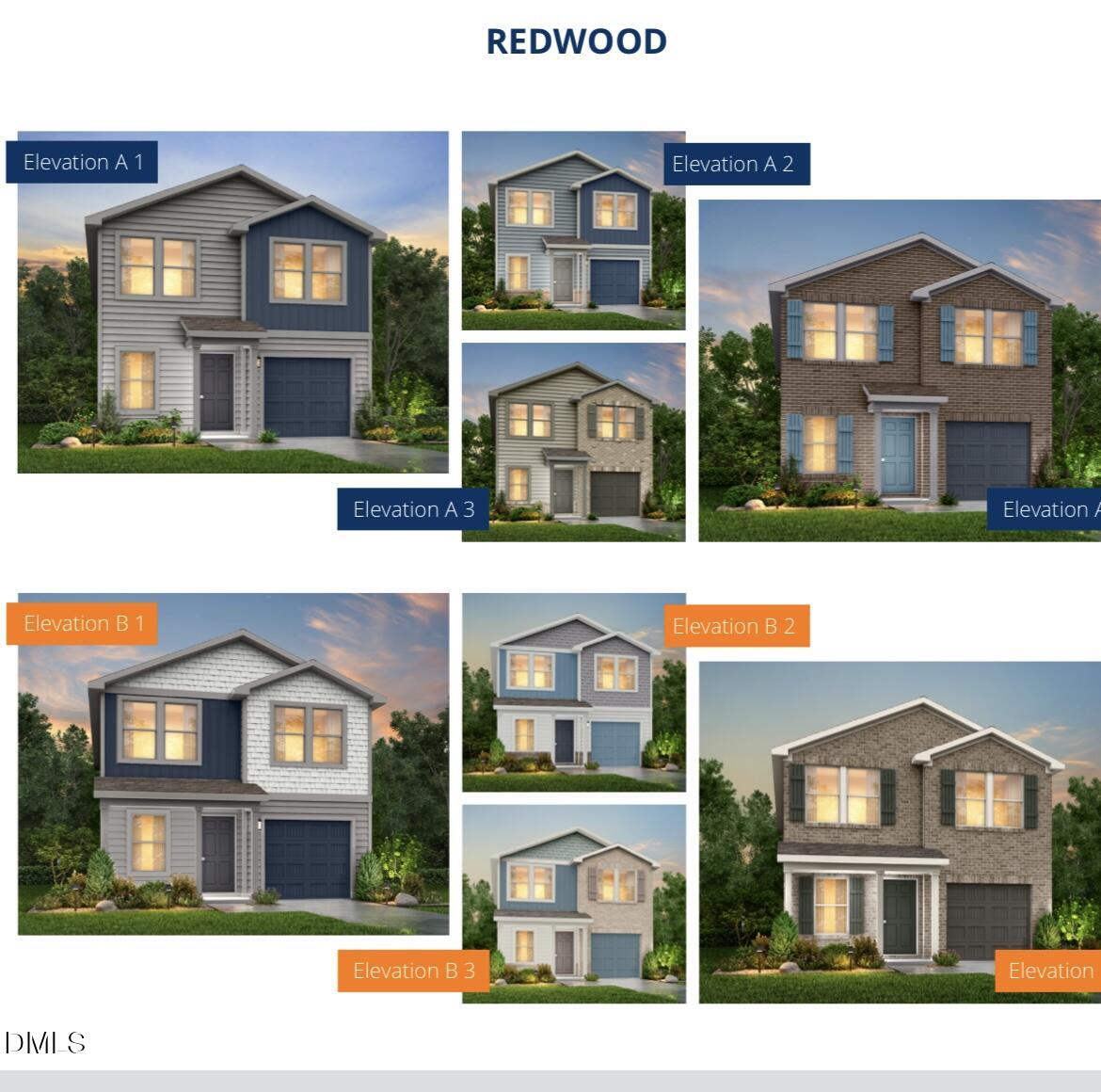 39 Payton Place Roxboro, NC 27573 - Photo 5 of 7 Redwood Elevations