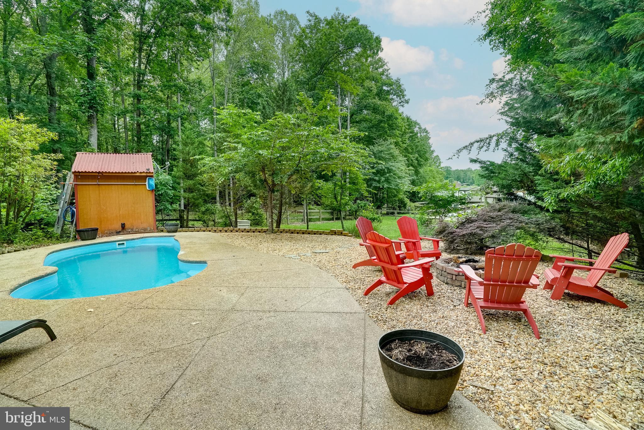 155 Irish Way Bumpass, VA 23024 - Photo 53 of 60 swimming pool with an outdoor seating