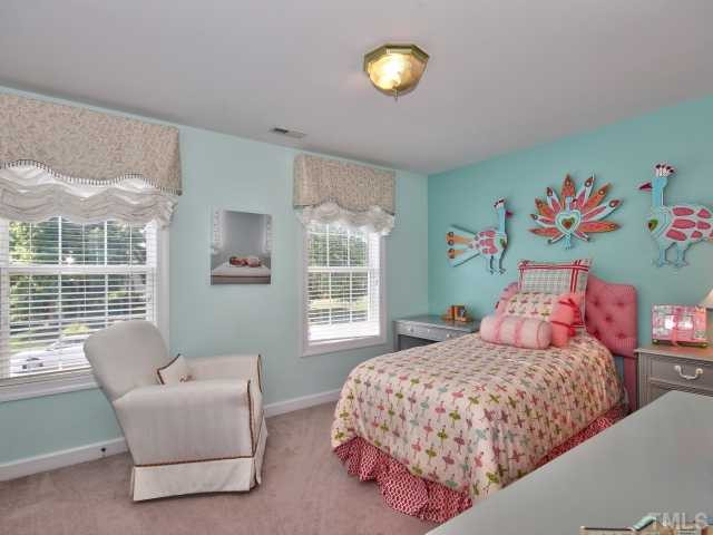1817 Wescott Drive Raleigh, NC 27614 - Photo 16 of 25 This secondary bedroom features a private full bath. Bedroom