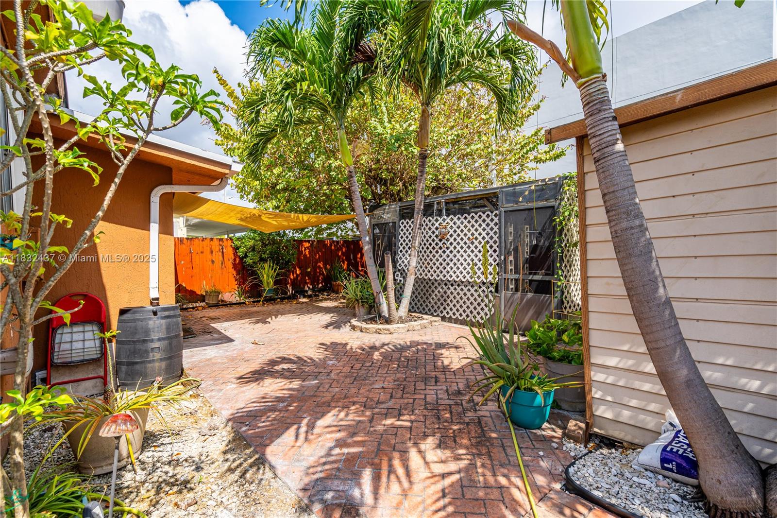 7811 Southwest 9th Terrace Miami, FL 33144 - Photo 24 of 27 a view of a backyard with sitting area