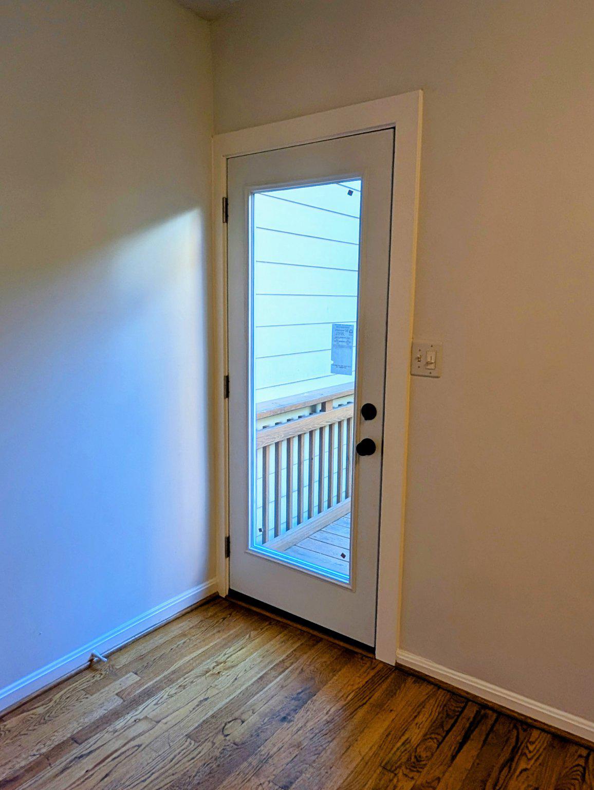 726 6th Street Northeast, Unit 1 Washington, DC 20002 - Photo 15 of 27 New glass door to backyard. Installed 2025.