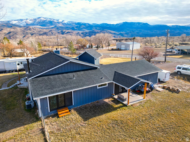 656 South Bullion Canyon Road Marysvale, UT 84750 - Photo 43 of 57 Bird's eye view of a mountain backdrop