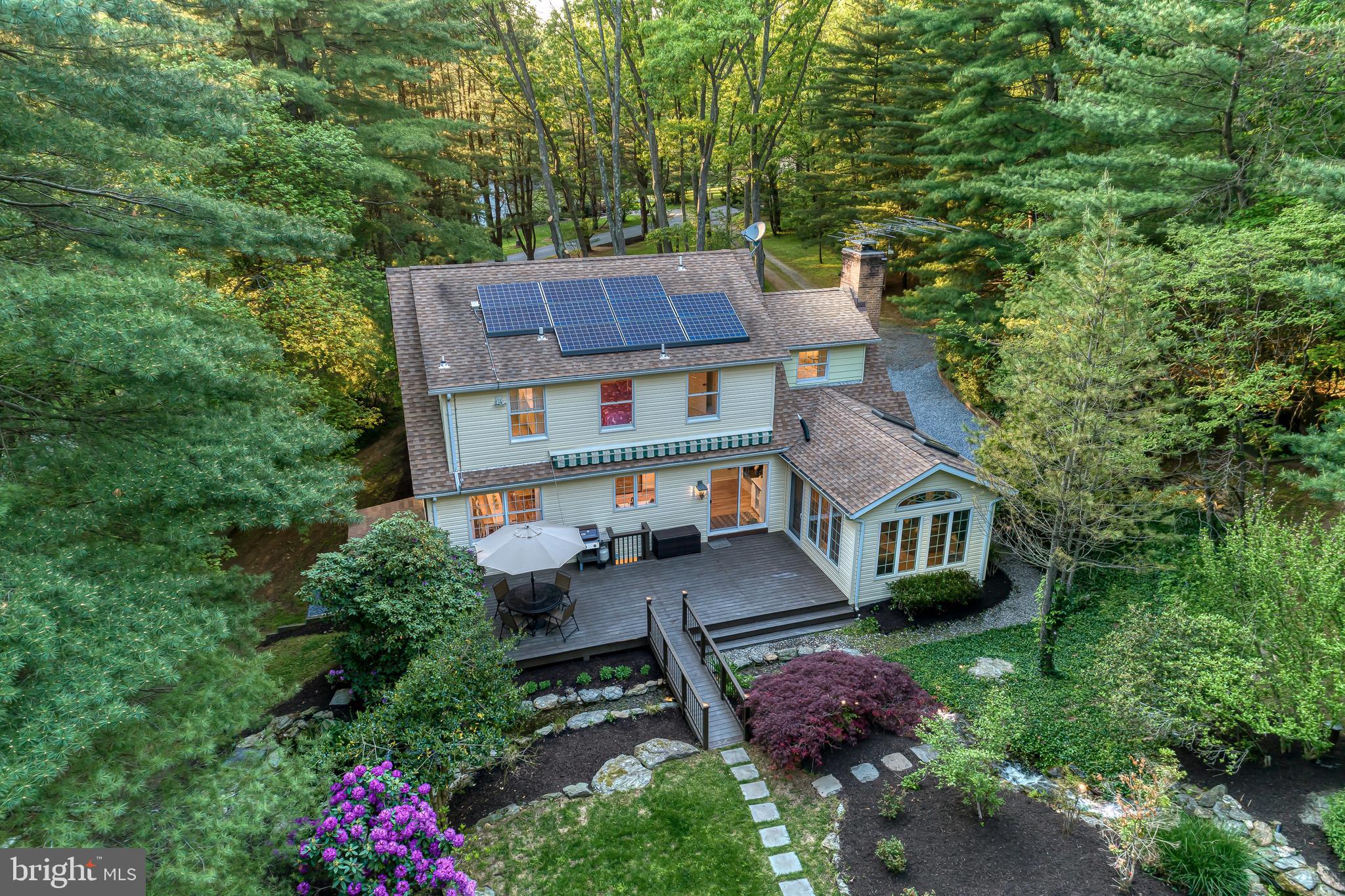 19625 Gunpowder Road Manchester, MD 21102 - Photo 42 of 44 an aerial view of a house with yard