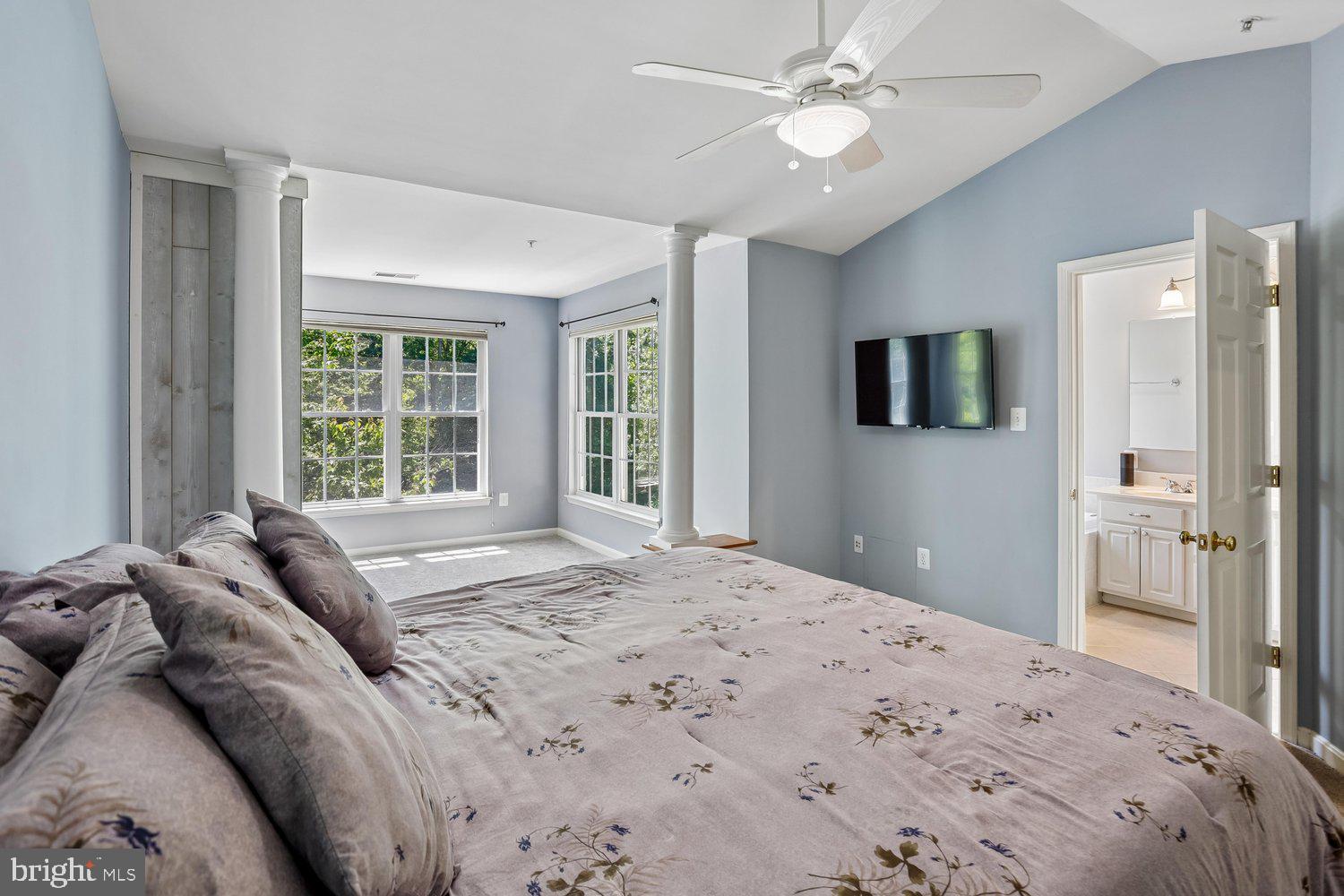 2396 Jostaberry Way Odenton, MD 21113 - Photo 26 of 55 a bedroom with a large bed and a window