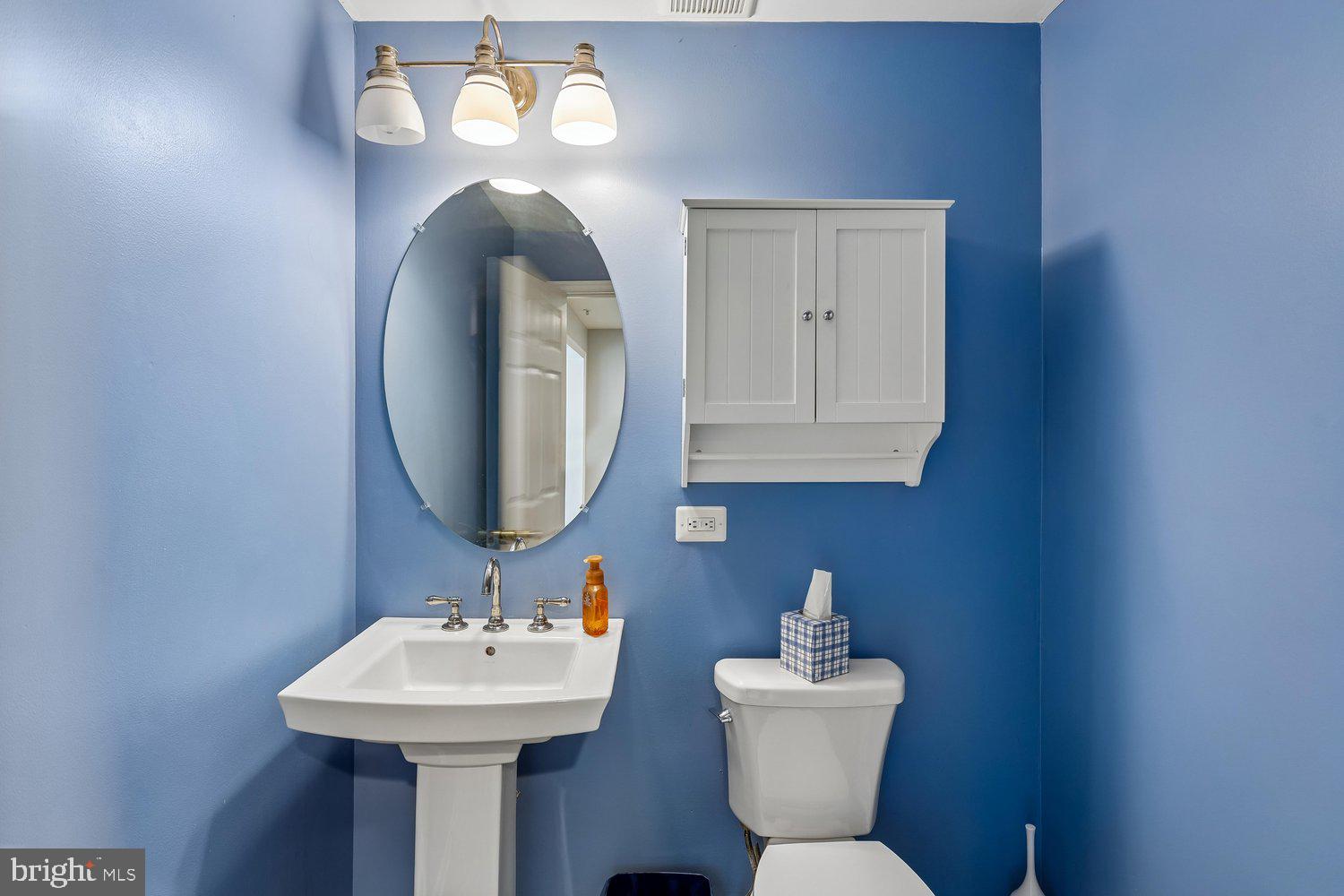 2396 Jostaberry Way Odenton, MD 21113 - Photo 40 of 55 a bathroom with a toilet sink and mirror
