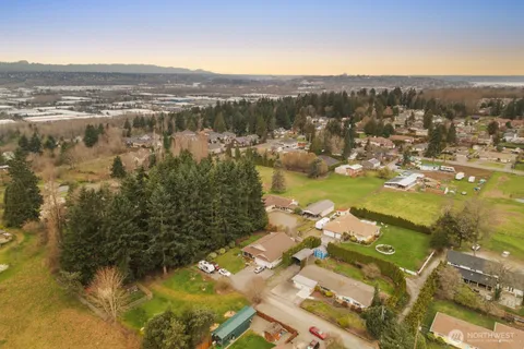 a view of lake with mountain