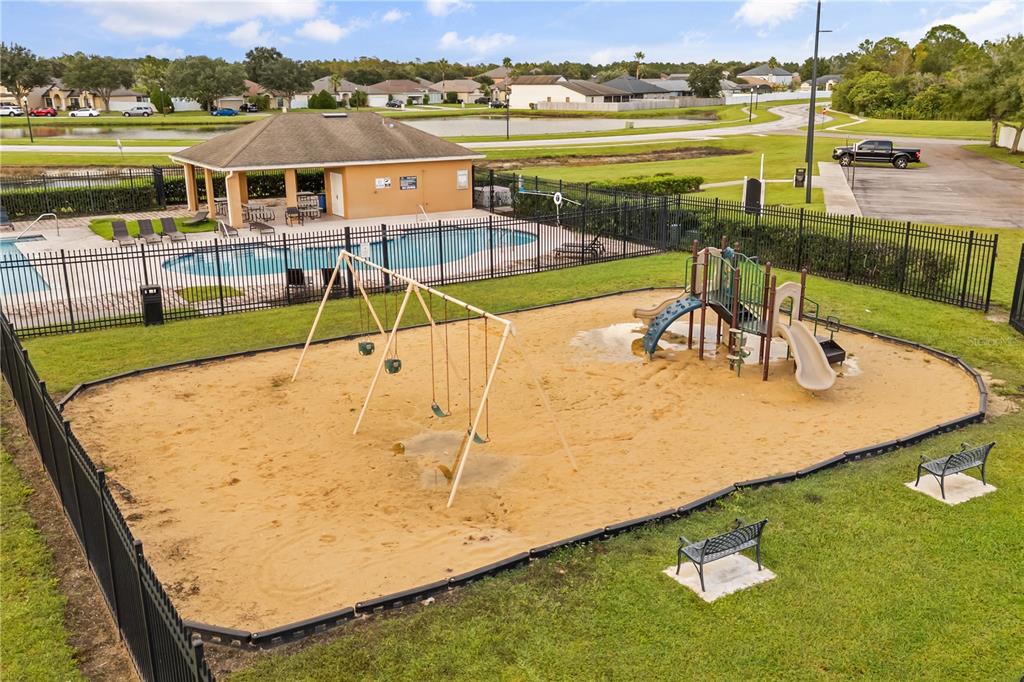 19214 Briercrest Trail Orlando, FL 32833 - Photo 39 of 47 swimming pool view with a lake view