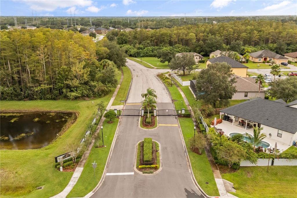 19214 Briercrest Trail Orlando, FL 32833 - Photo 40 of 47 an aerial view of residential houses with outdoor space