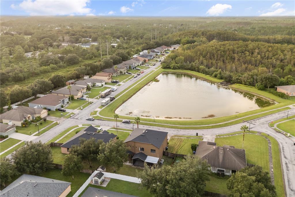 19214 Briercrest Trail Orlando, FL 32833 - Photo 41 of 47 an aerial view of residential houses with outdoor space