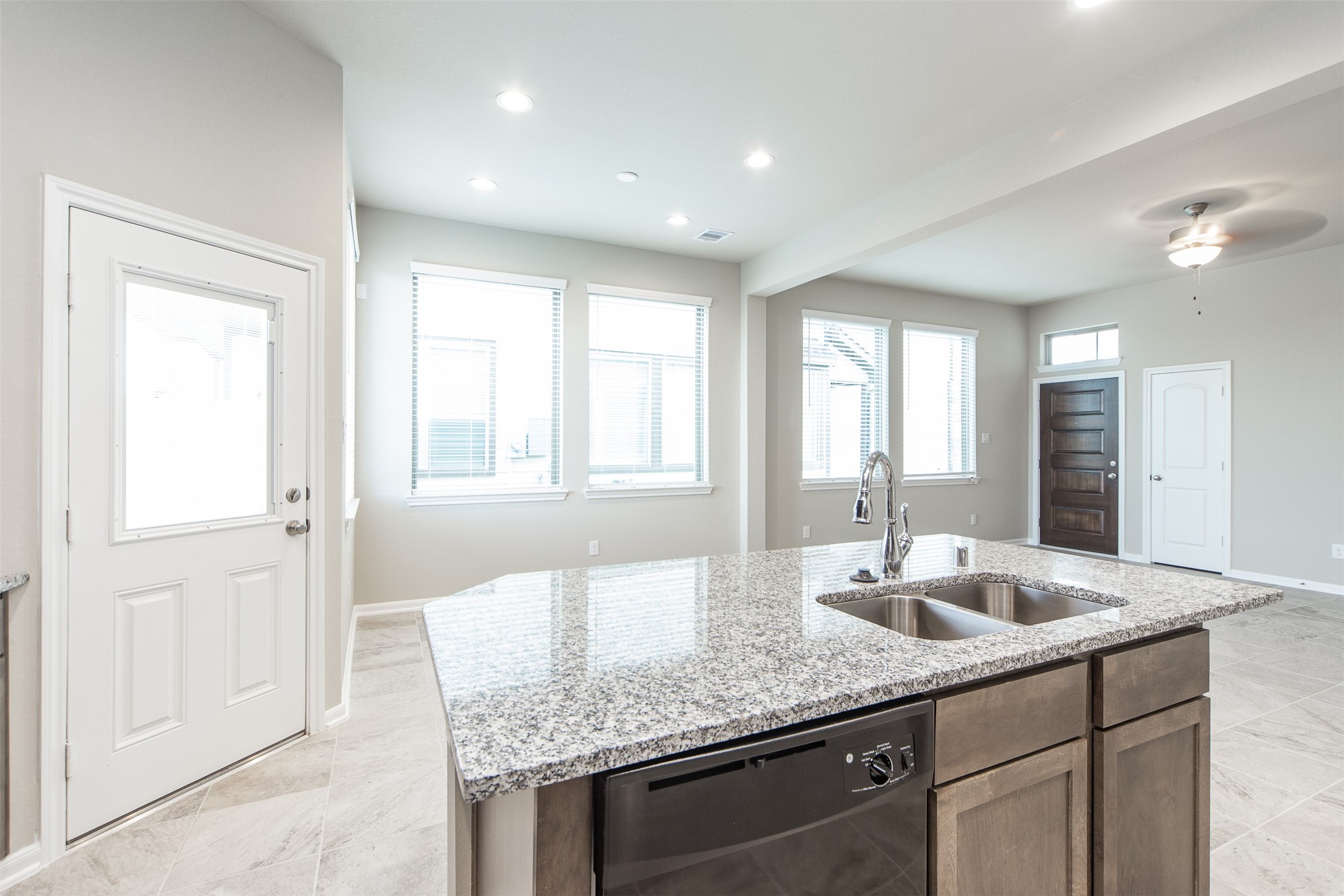 5131 Prairie Terrace Lane Fulshear, TX 77441 - Photo 9 of 21 a bathroom with a granite countertop sink and a mirror