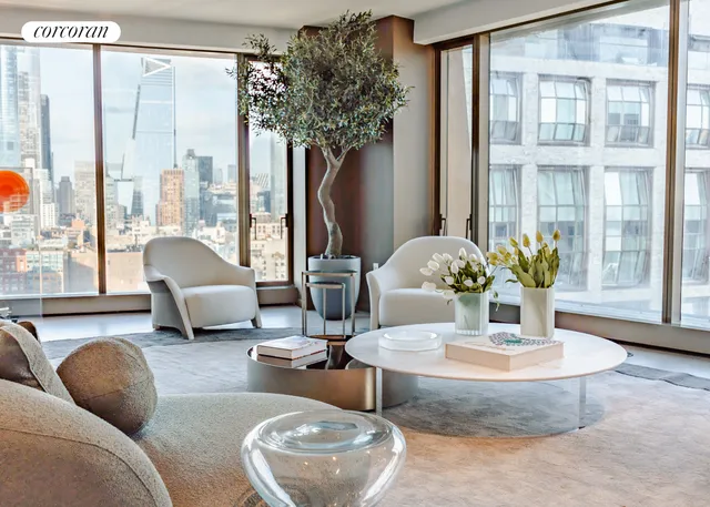 $14,610,000 | 500 West 18th Street, Unit WEST 23D | Chelsea