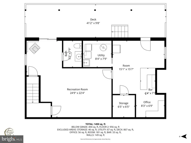 a picture of a floor plan