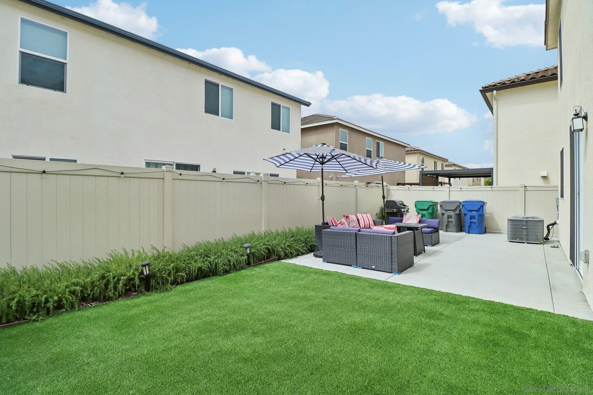 10645 Rhodes Lane Spring Valley, CA 91978 - Photo 33 of 38 a view of house and yard from deck