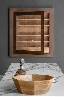 a bathroom with a sink a mirror and a shower