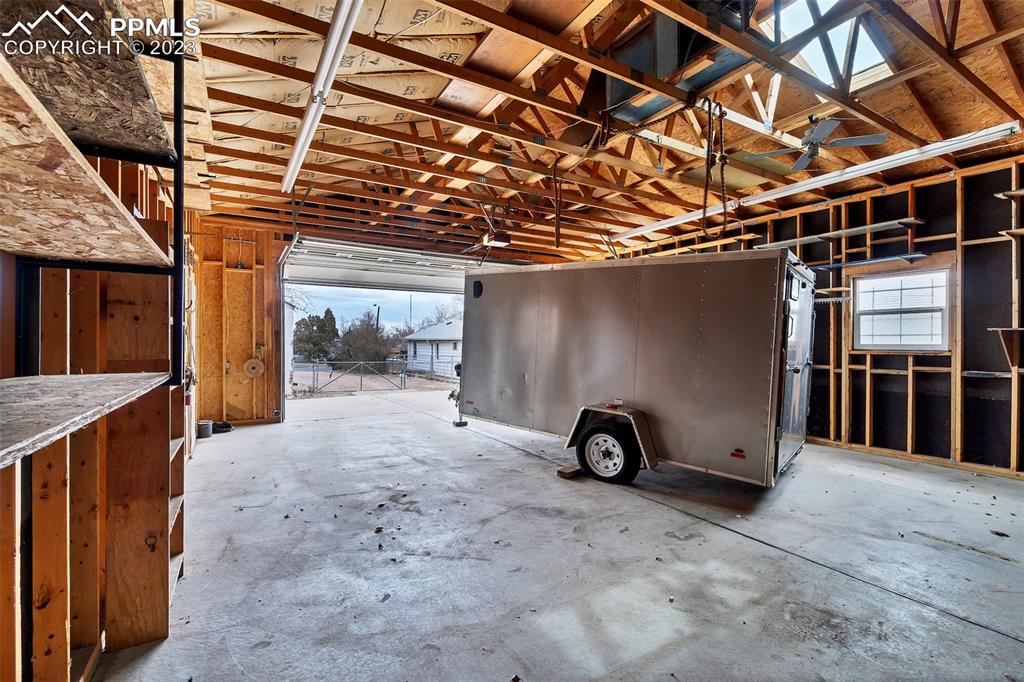 1128 Alexander Road Colorado Springs, CO 80909 - Photo 19 of 26 a view of a garage