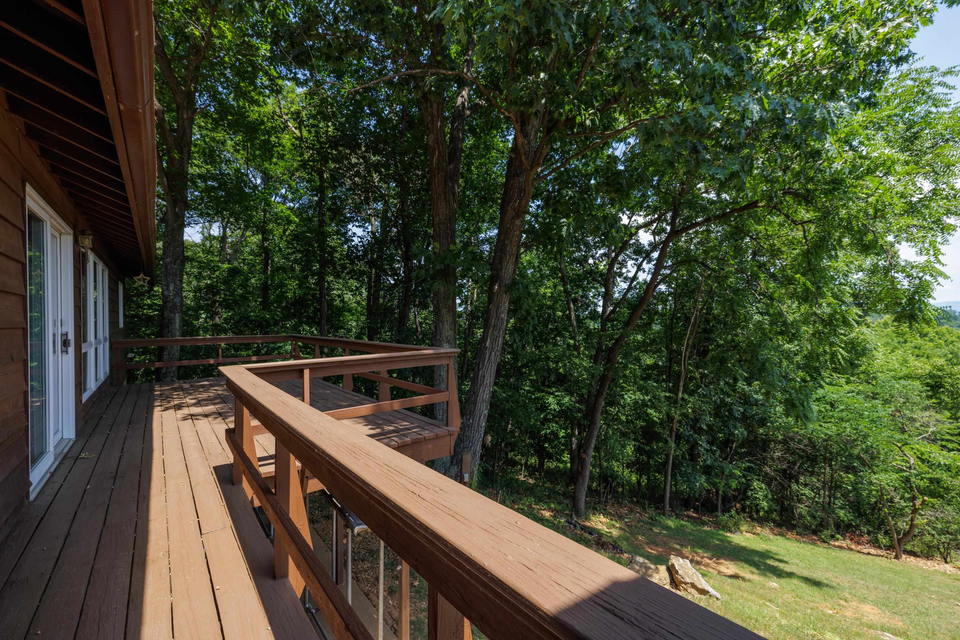 2059 Old Greenville Road Staunton, VA 24401 - Photo 46 of 60 a view of balcony with wooden floor and fence