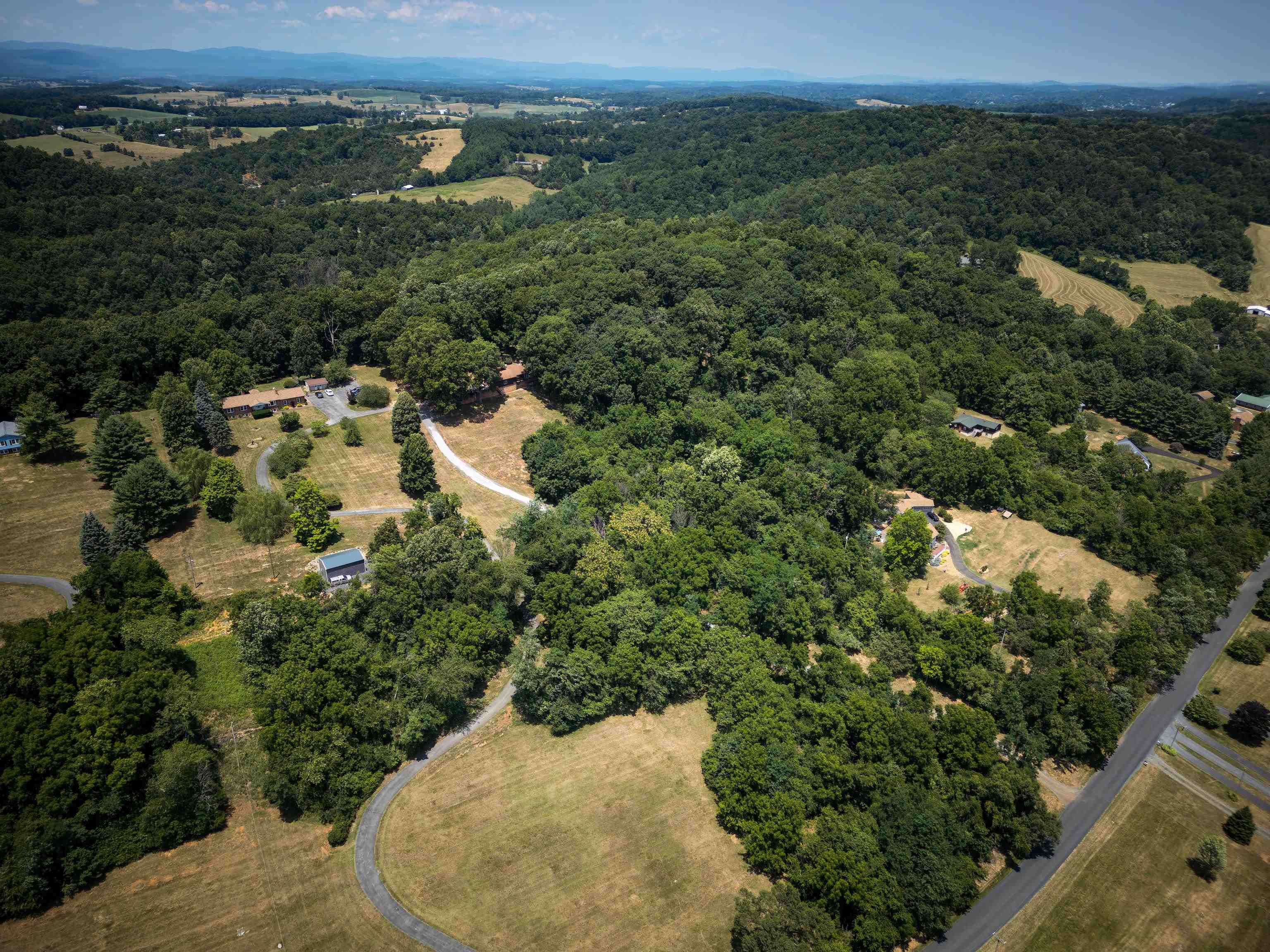 2059 Old Greenville Road Staunton, VA 24401 - Photo 55 of 60 an aerial view of a house with a yard