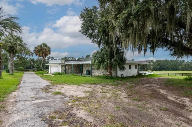 a view of front house with yard and porch