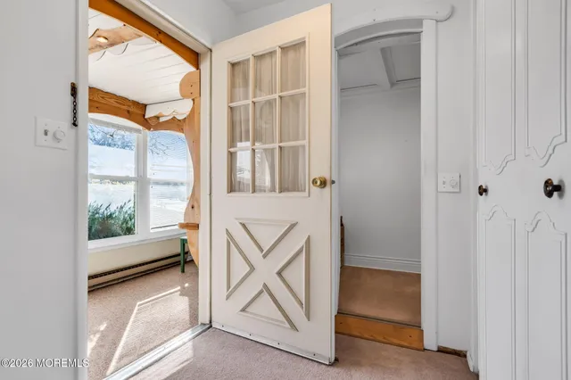 a view of front door