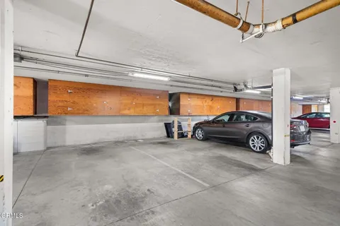 a view of car garage