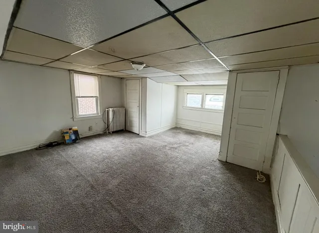 a view of empty room with an empty room