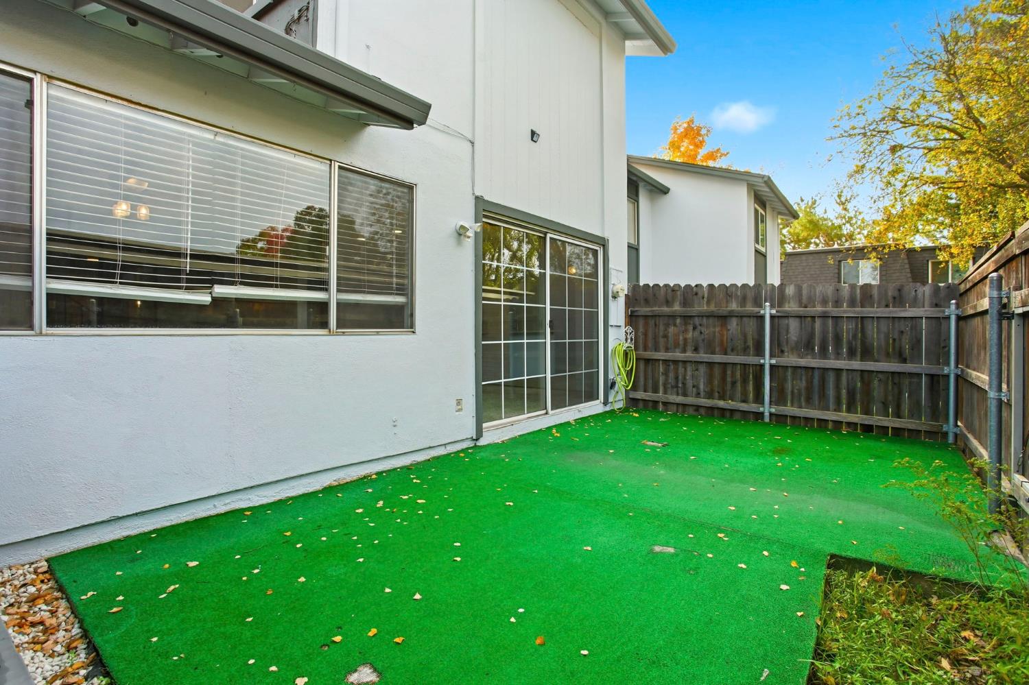 5805 Muldrow Road Sacramento, CA 95841 - Photo 25 of 28 a view of a backyard with a garden