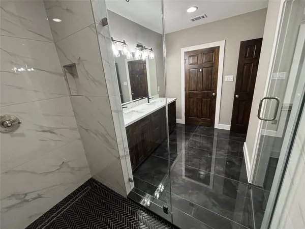 a bathroom with a toilet