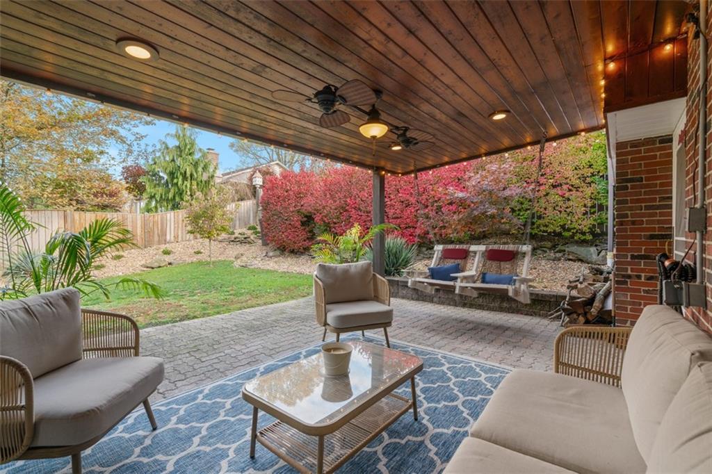 1203 Cambridge Street Natrona Heights, PA 15065 - Photo 7 of 28 Covered back patio