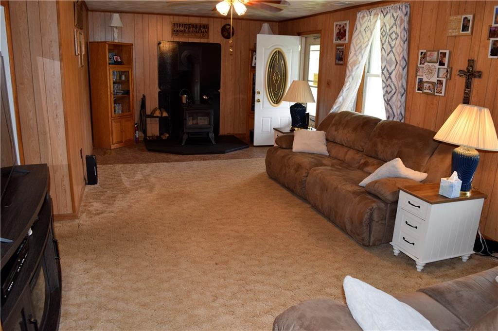 333 Baum Road Derry, PA 15627 - Photo 13 of 39 living room with fireplace