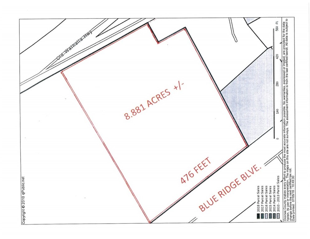 9 Acres /- Blue Ridge Blvd Union West Union, SC 29696 - Photo 2 of 2 Gallery Image 2