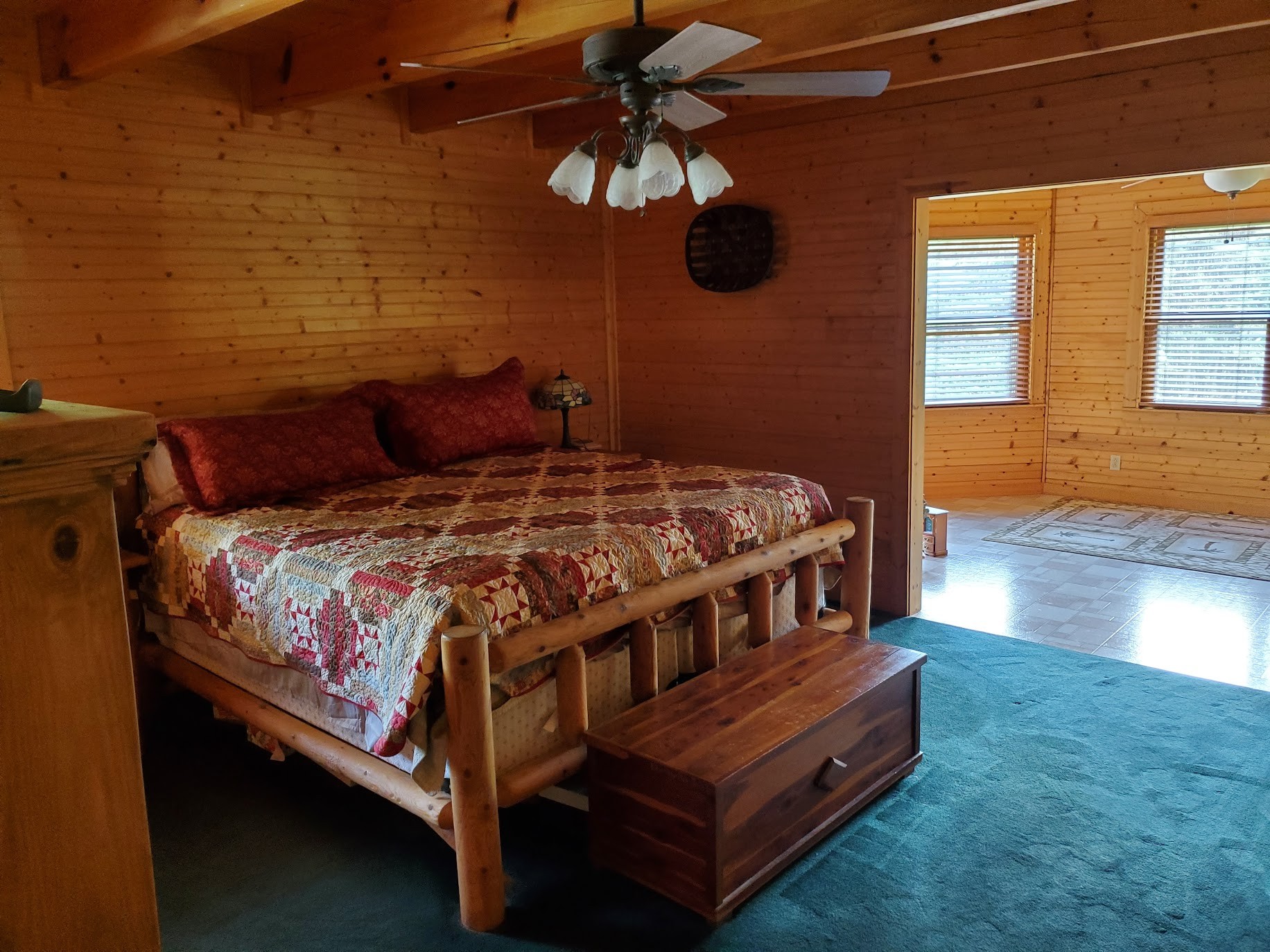 146 Sparkman Town Road Rock Island, TN 38581 - Photo 22 of 60 a bedroom with a bed and wooden floor
