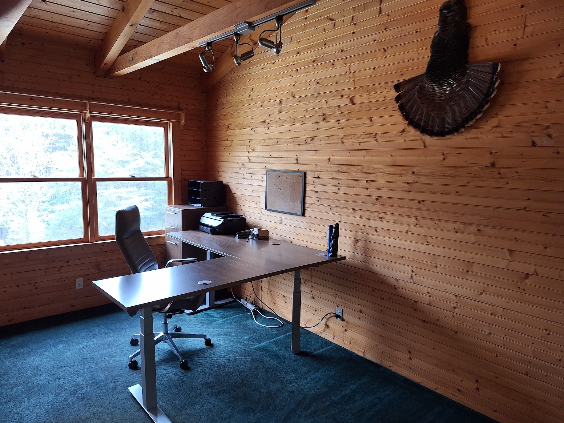 146 Sparkman Town Road Rock Island, TN 38581 - Photo 52 of 60 a view of a workspace with furniture and a window