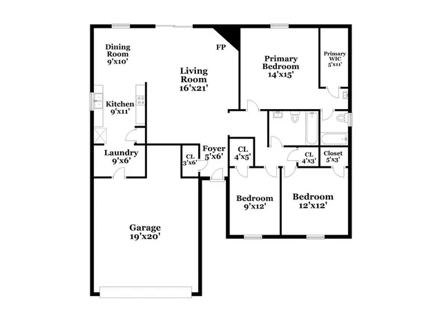 $2,020 | 6637 North Park Drive, Watauga, TX 76148