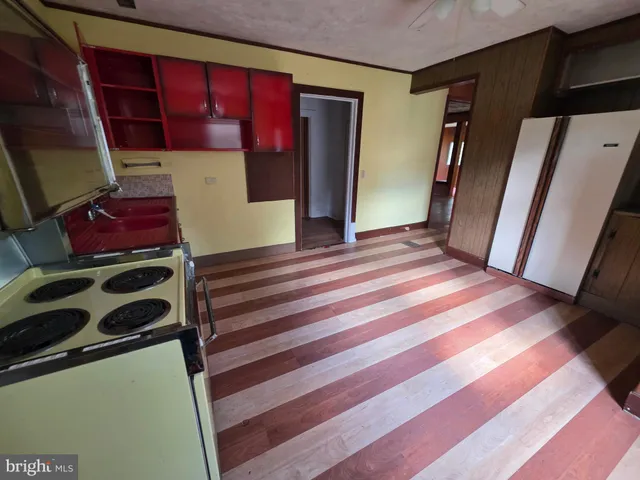 a view of a storage and utility room