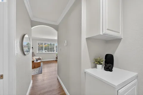 a view of workspace with mirror window