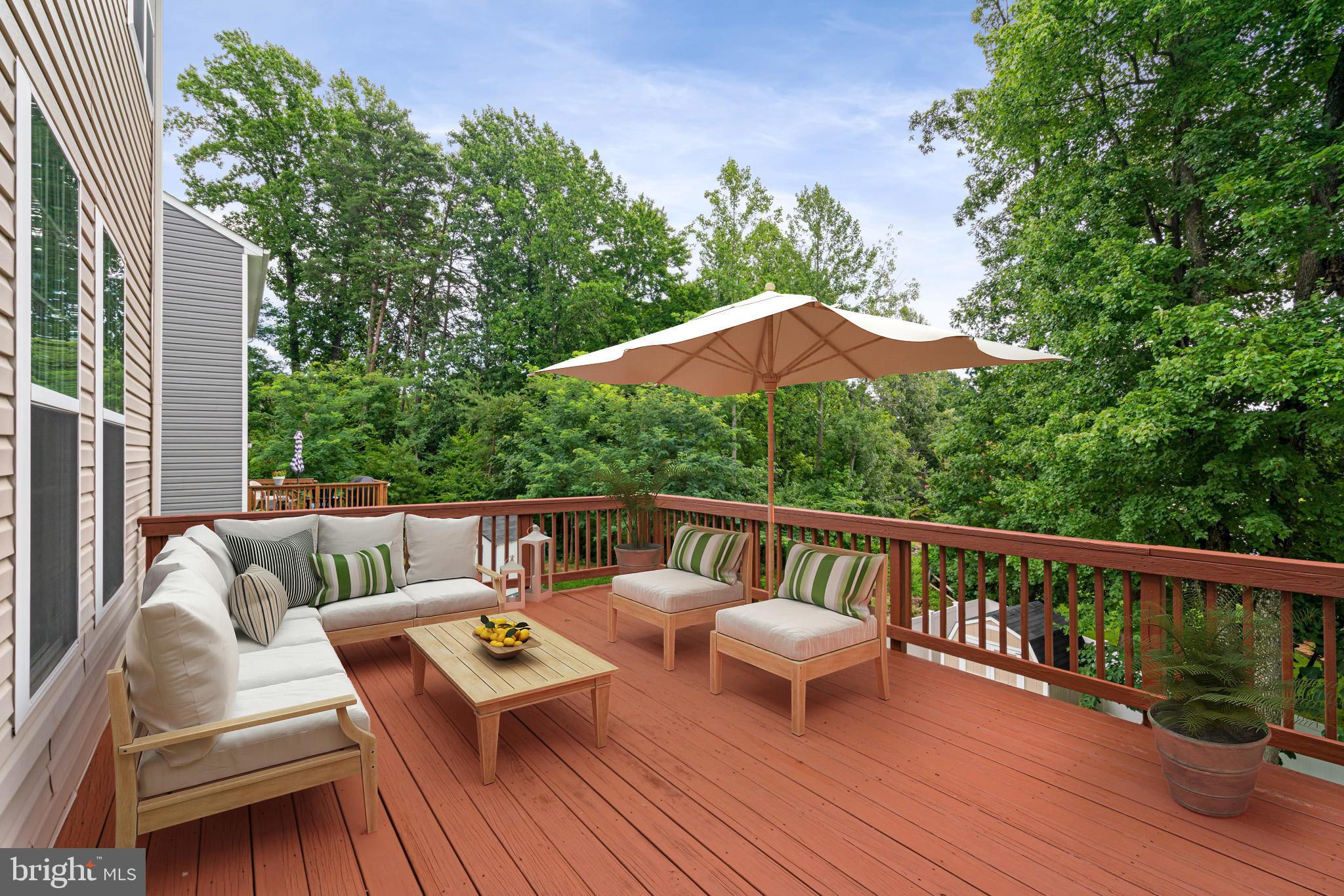 51 Hampton Park Road Stafford, VA 22554 - Photo 44 of 55 Huge Deck off Kitchen (VS)