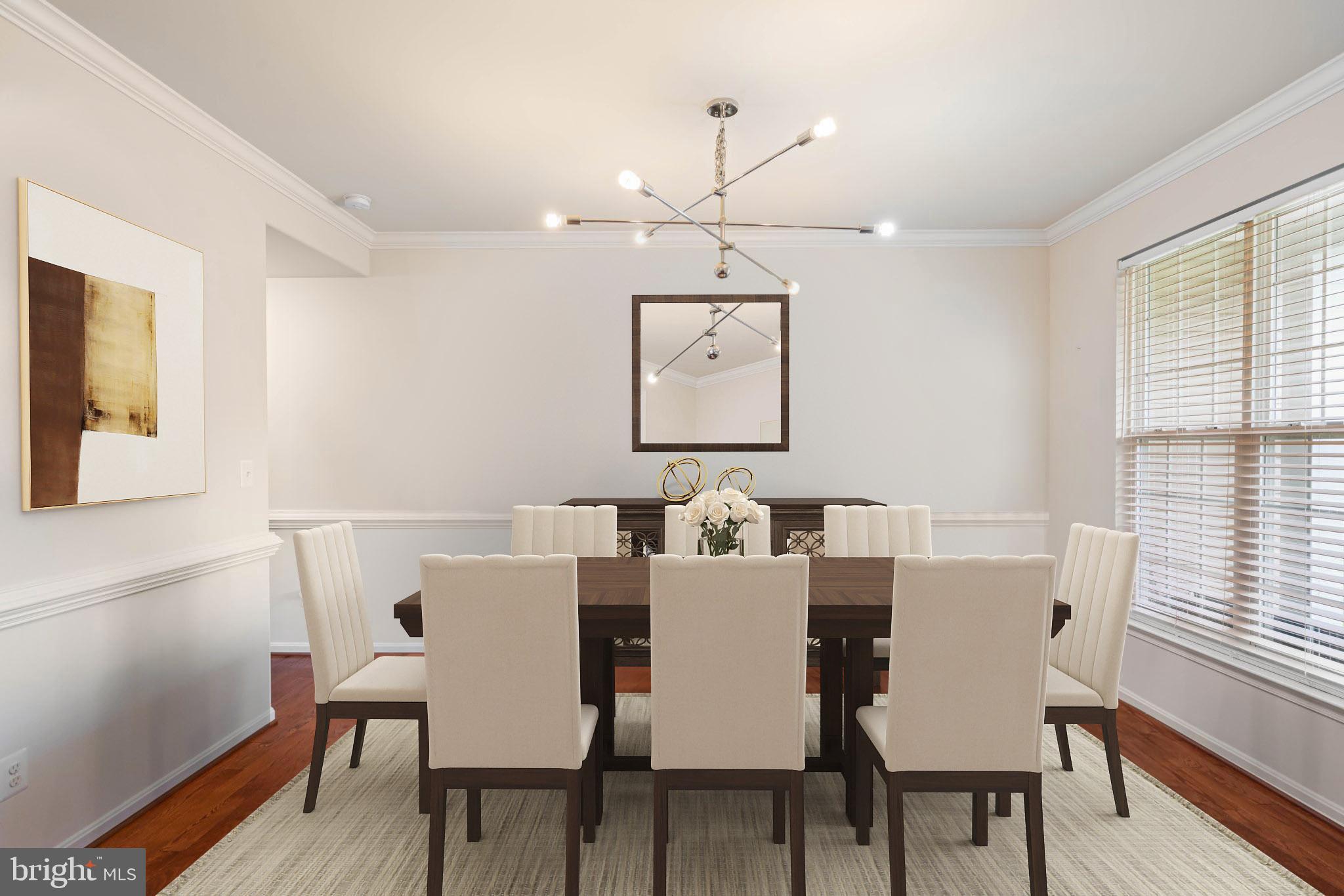 51 Hampton Park Road Stafford, VA 22554 - Photo 7 of 55 Dining Room - Virtually Staged (VS)