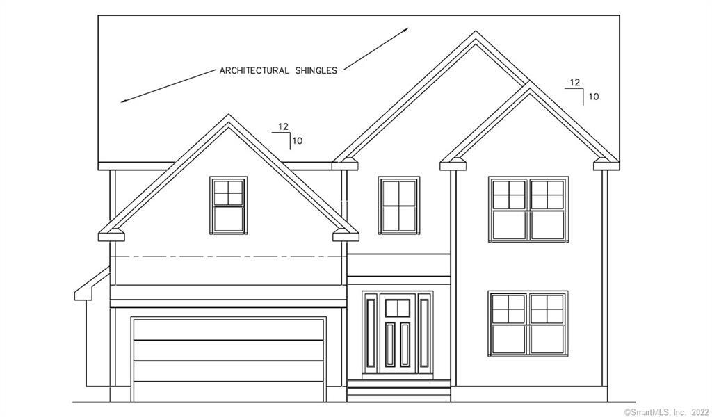 a view of a house with white walls