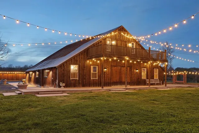 a view of a golf course with a lake