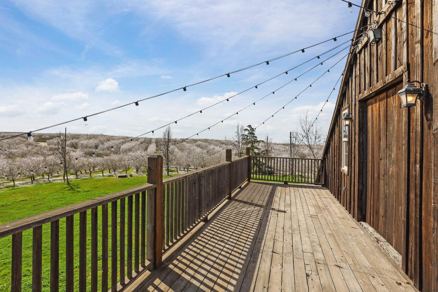 10031 Frankenheimer Road Oakdale, CA 95361 - Photo 66 of 95 a view of balcony with wooden floor