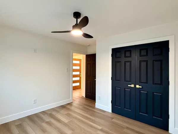 wooden floor in an empty room