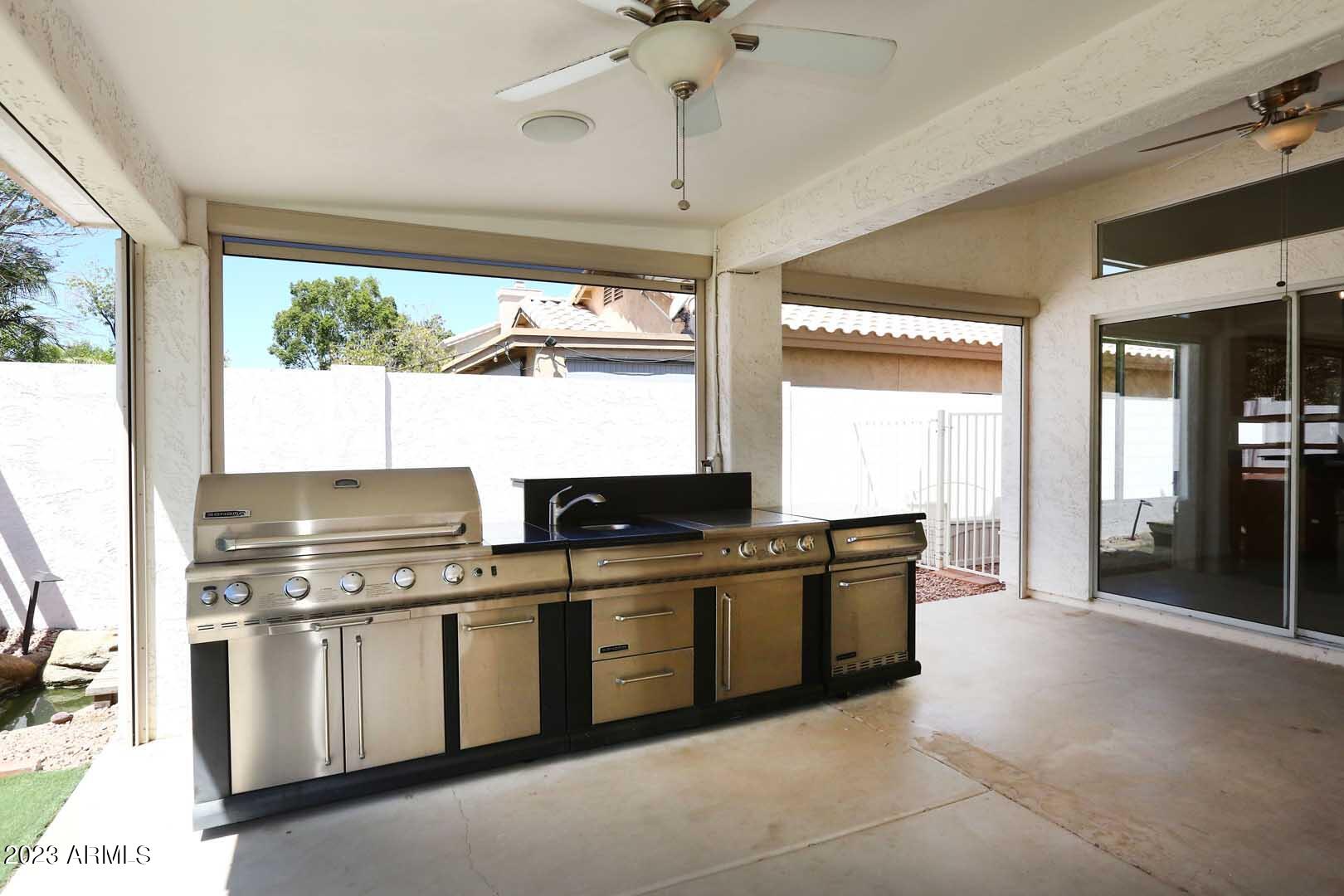 3503 East Clark Road Phoenix, AZ 85050 - Photo 39 of 52 Covered Patio-BBQ Grill
