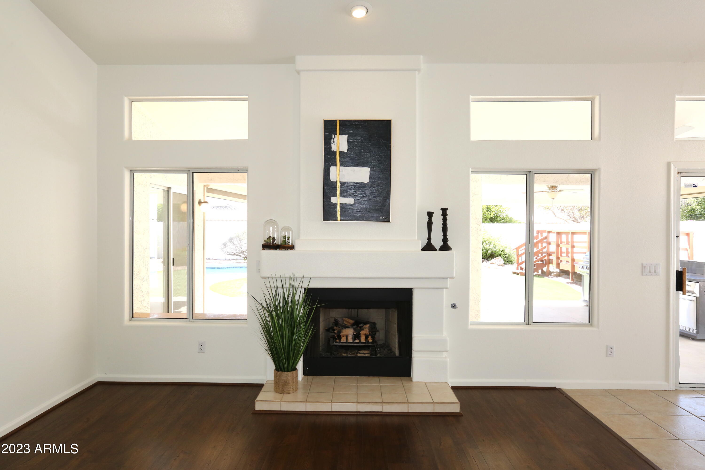3503 East Clark Road Phoenix, AZ 85050 - Photo 10 of 52 Family Room-Fireplace