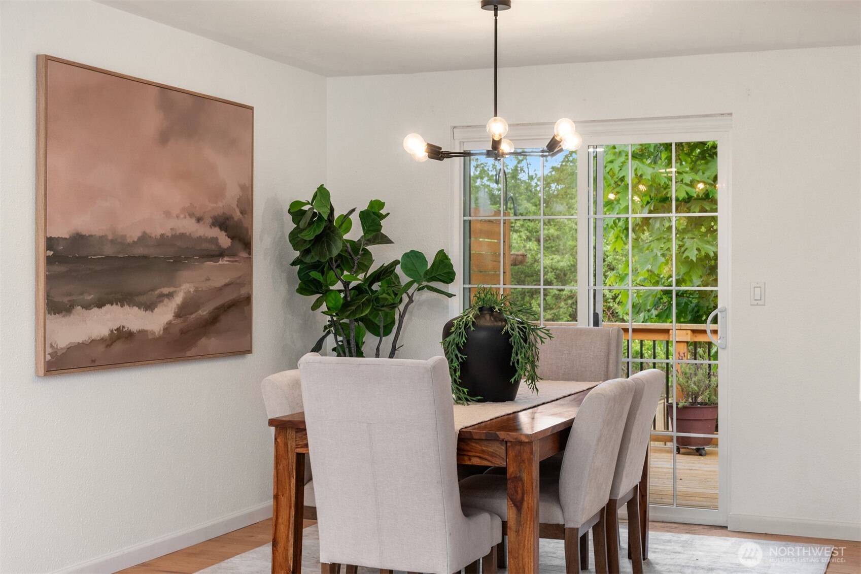 418 212th Street Southwest Bothell, WA 98021 - Photo 9 of 40 a view of a dining room with furniture window and outside view