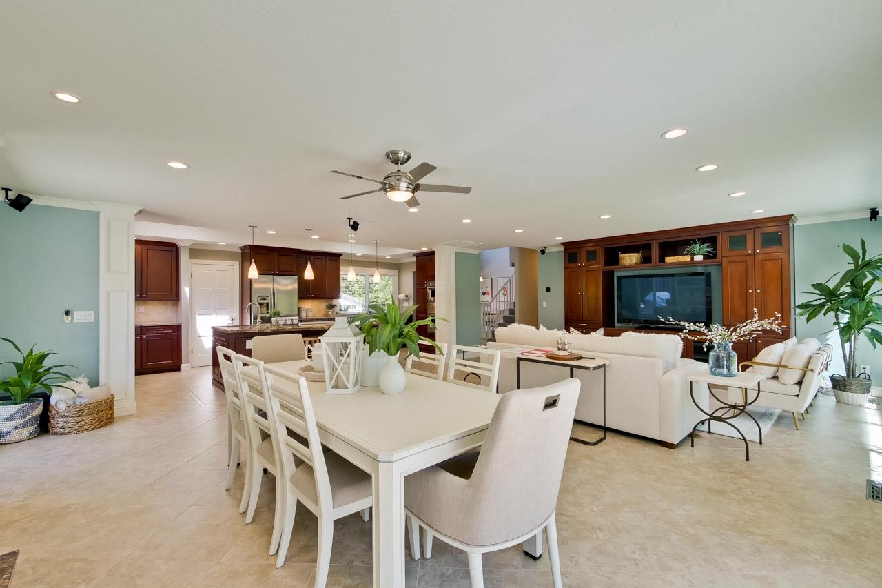 22266 Hartman Drive Cupertino, CA 95014 - Photo 27 of 73 a view of a dining room with furniture