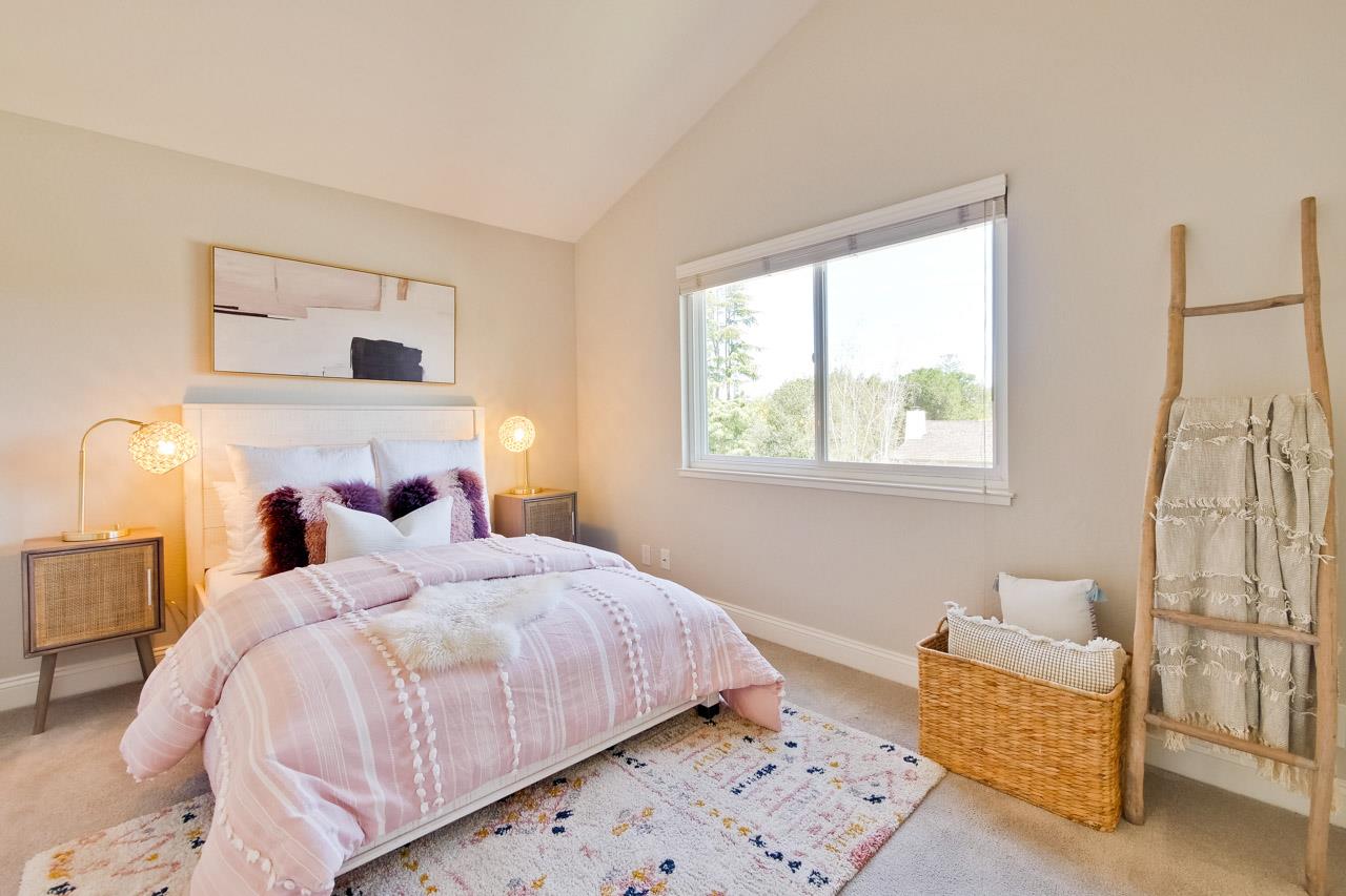 22266 Hartman Drive Cupertino, CA 95014 - Photo 44 of 73 a bedroom with a bed and a window