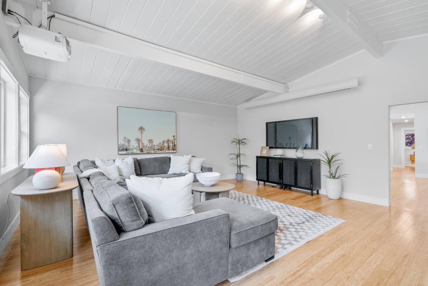 643 Crestview Drive San Jose, CA 95050 - Photo 24 of 76 a living room with furniture and a flat screen tv
