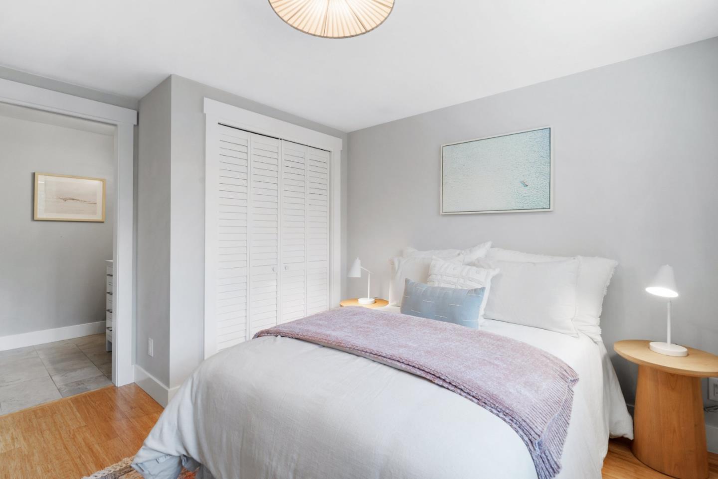 643 Crestview Drive San Jose, CA 95050 - Photo 43 of 76 a bedroom with a bed and a couch